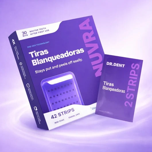 TIRAS BLANQUEADORAS DENTALES | DR.DENT